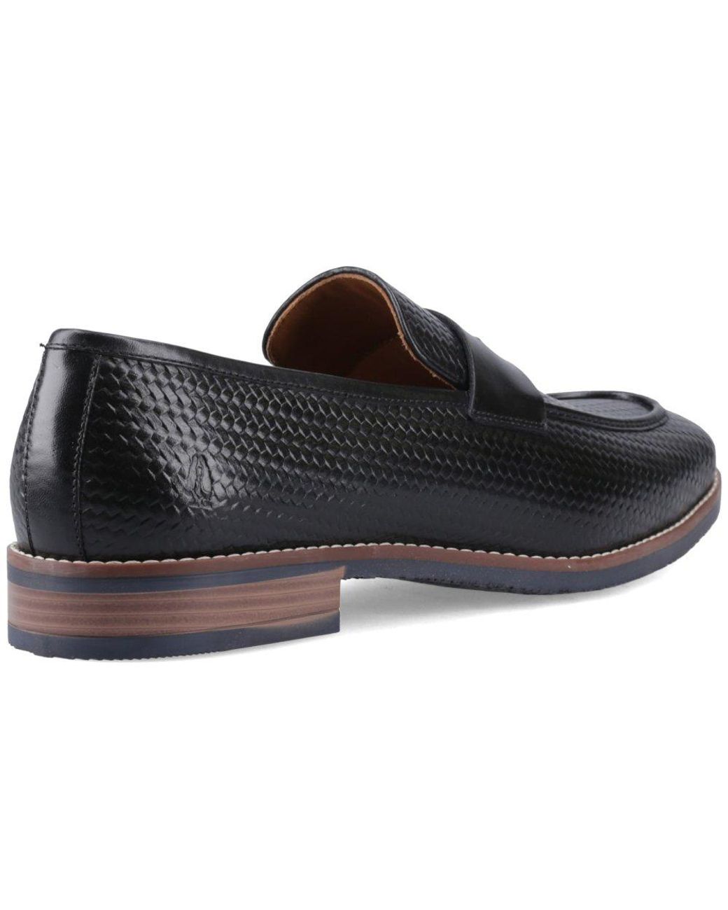 Hush Puppies Black Mitchell Loafers for men