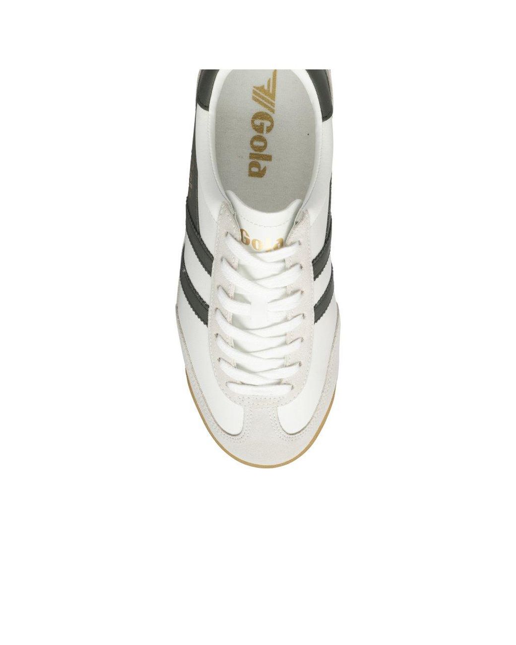 Gola White Tornado Leather Trainers for men