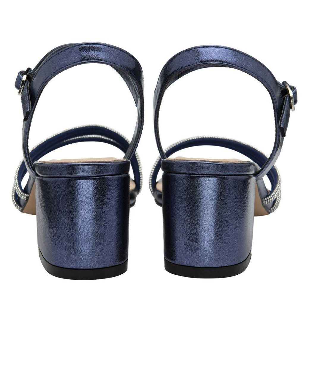 Lotus Blue Lia Heeled Sandals