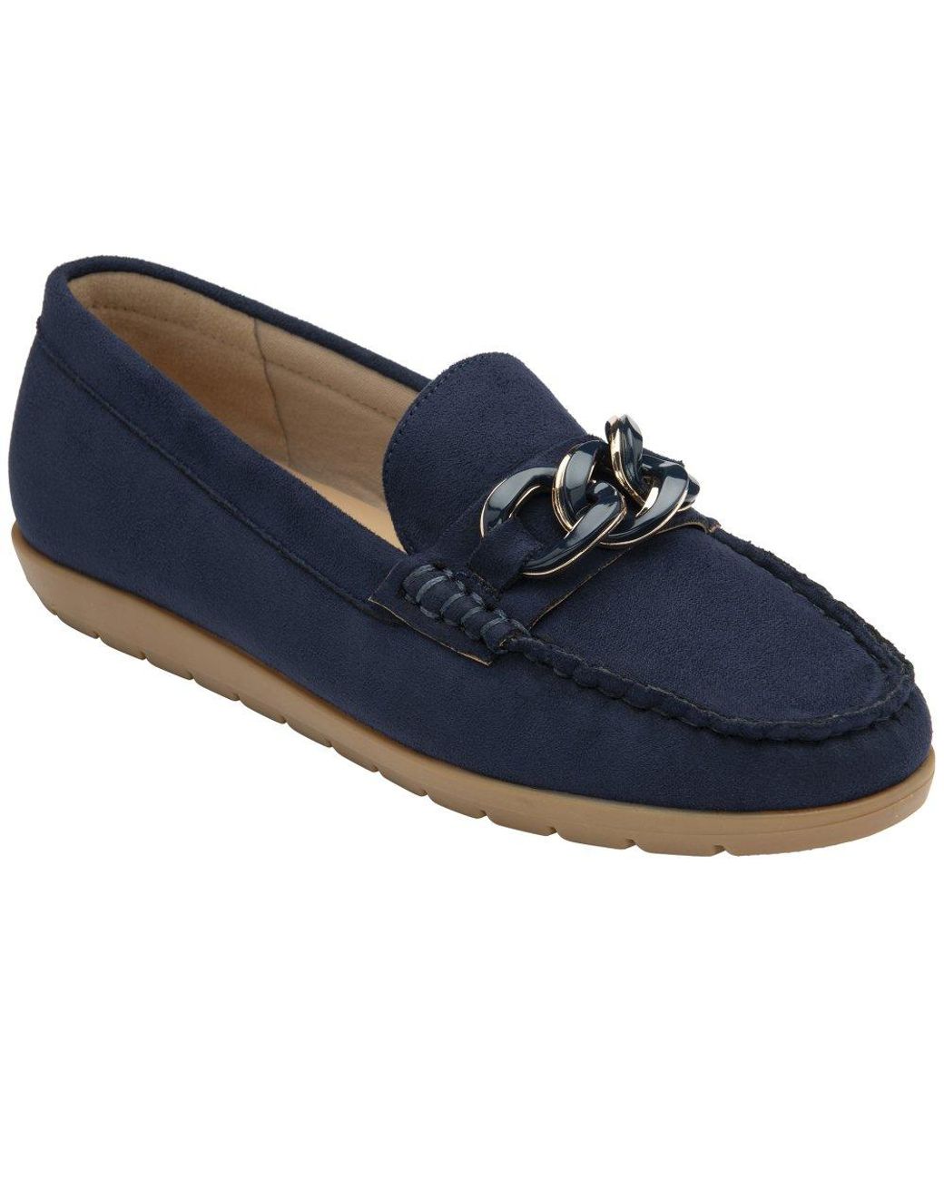 Lotus Blue Coma Loafers