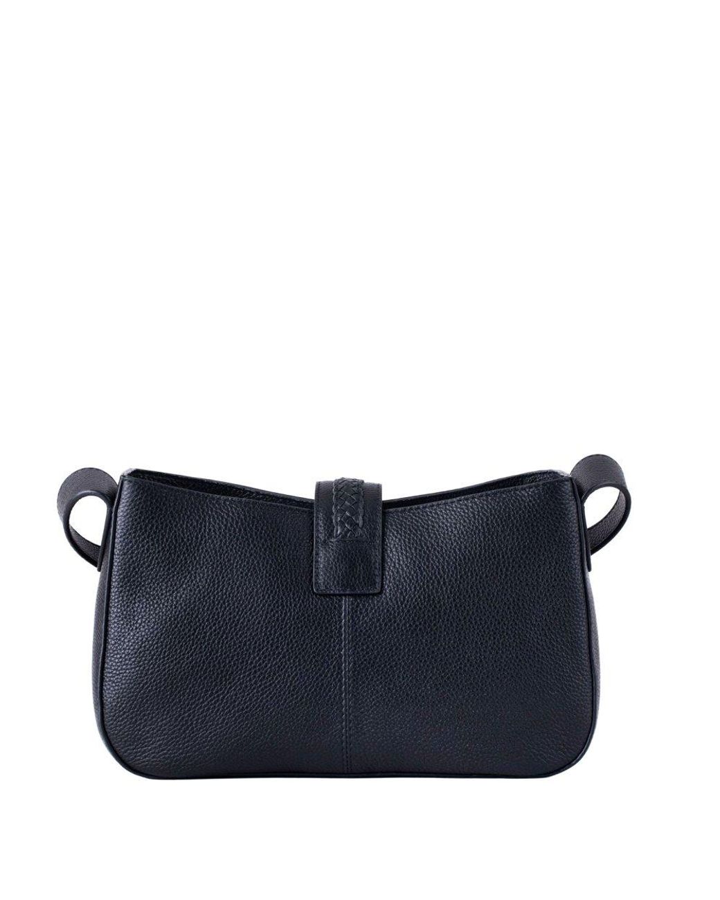 Lakeland Leather Blue Dalston Crossbody Bag