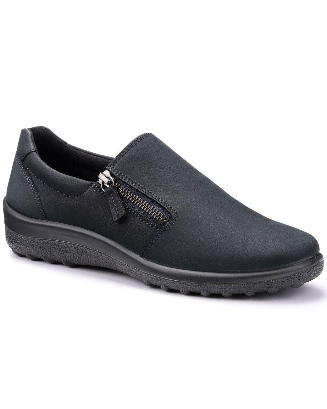 Hotter Blue Ruby Slip On Shoes