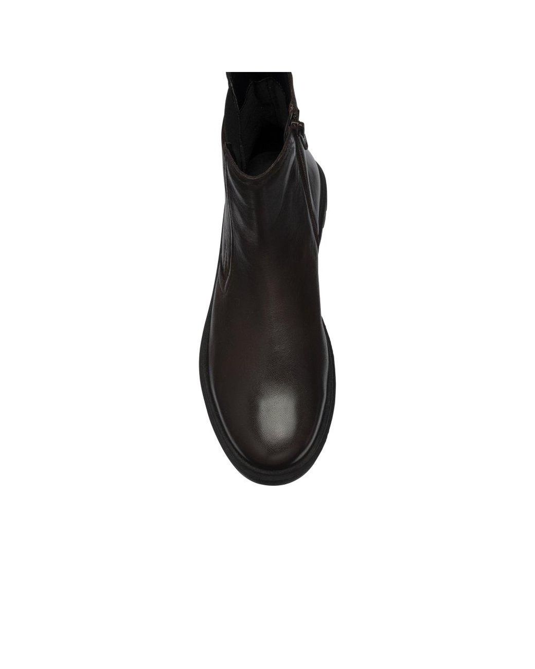 Lotus Black Kairo Ankle Boots