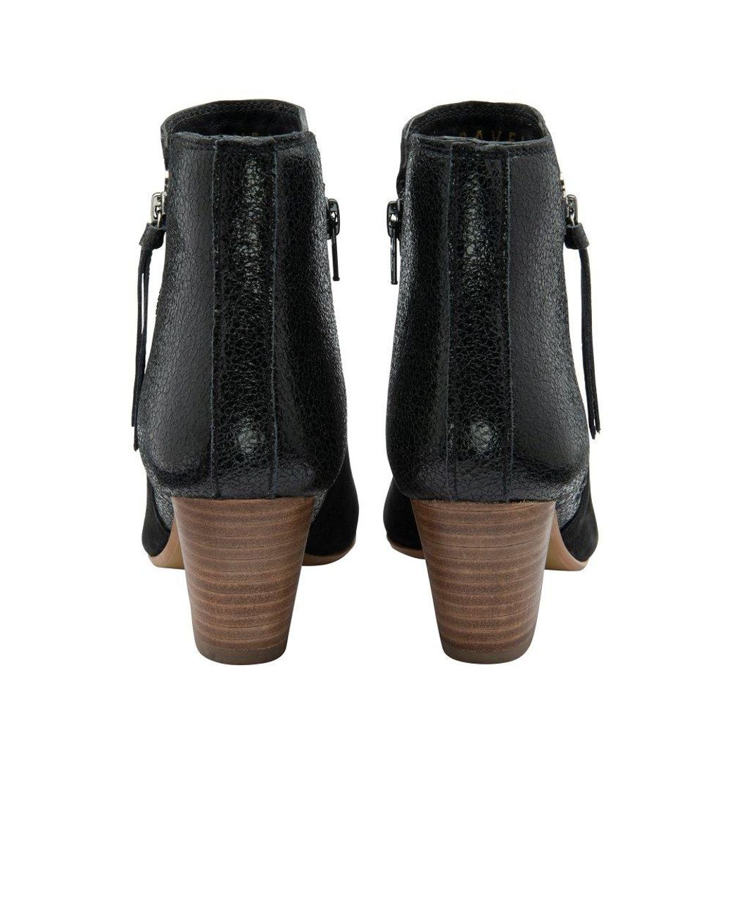 Ravel Black Tay Ankle Boots