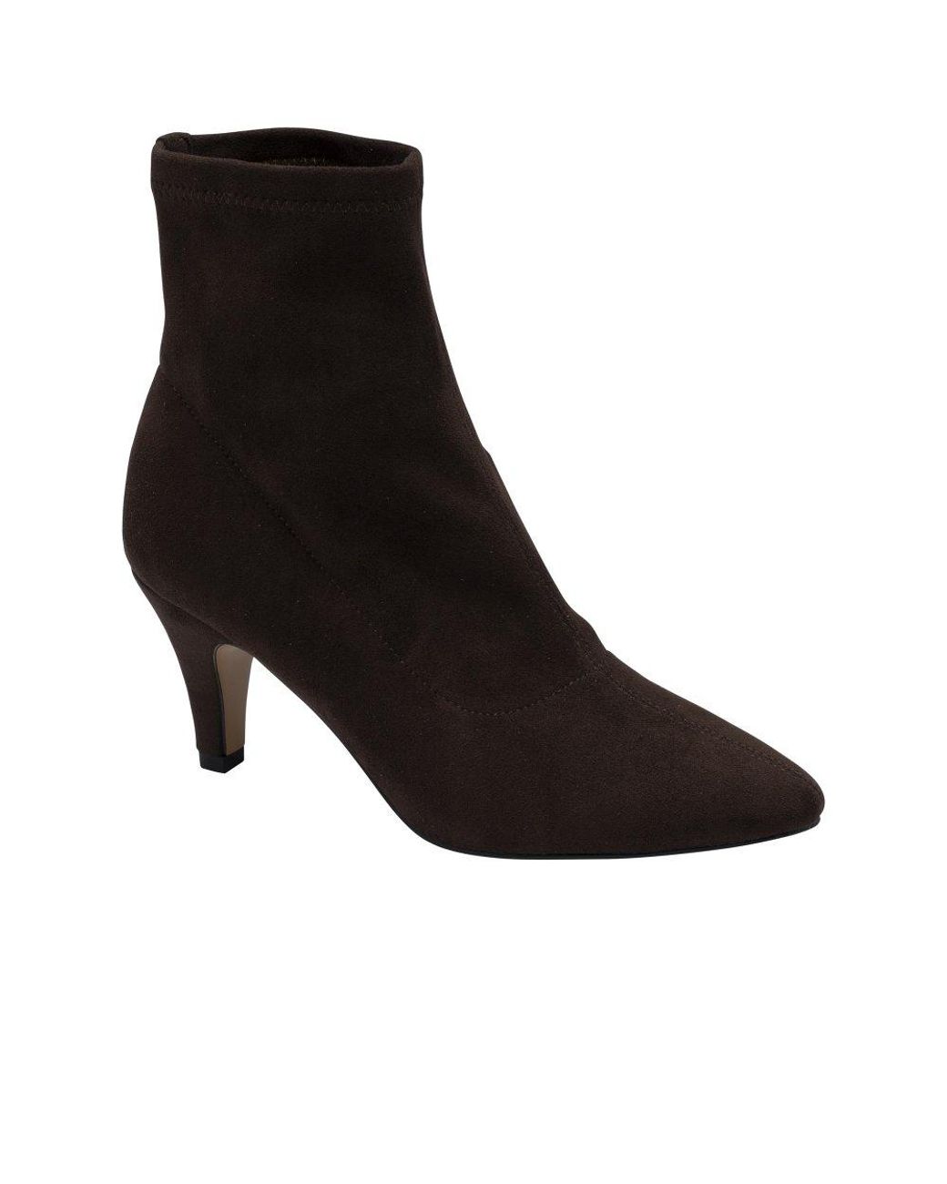 Lotus Black Tori Ankle Boots