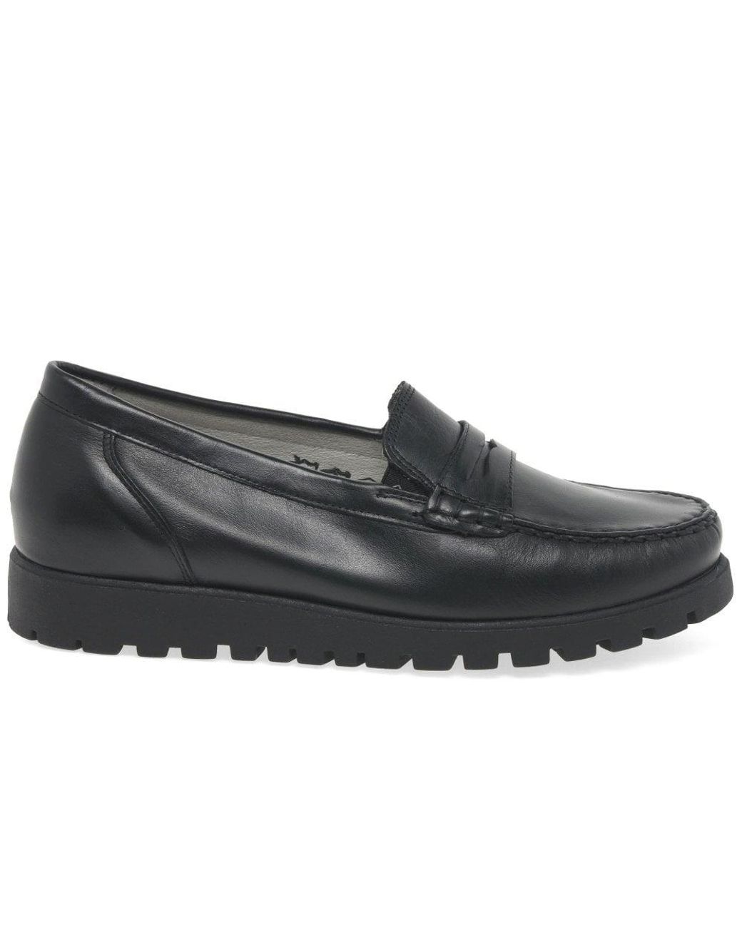 Waldläufer Black Penny Moccasins