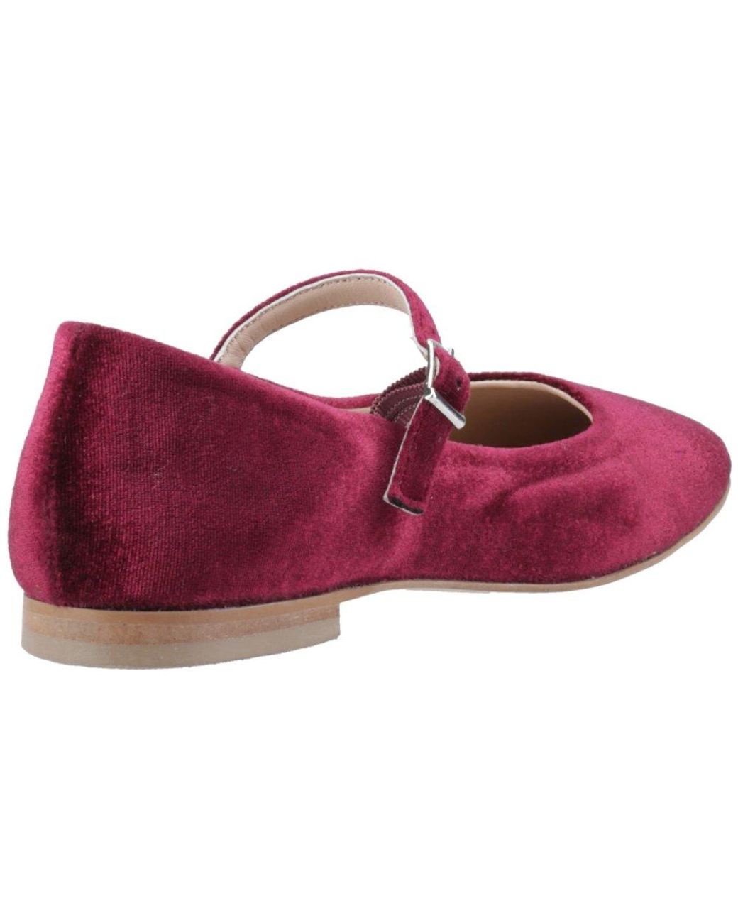 Hush Puppies Red Pasha Mary Jane Shoes