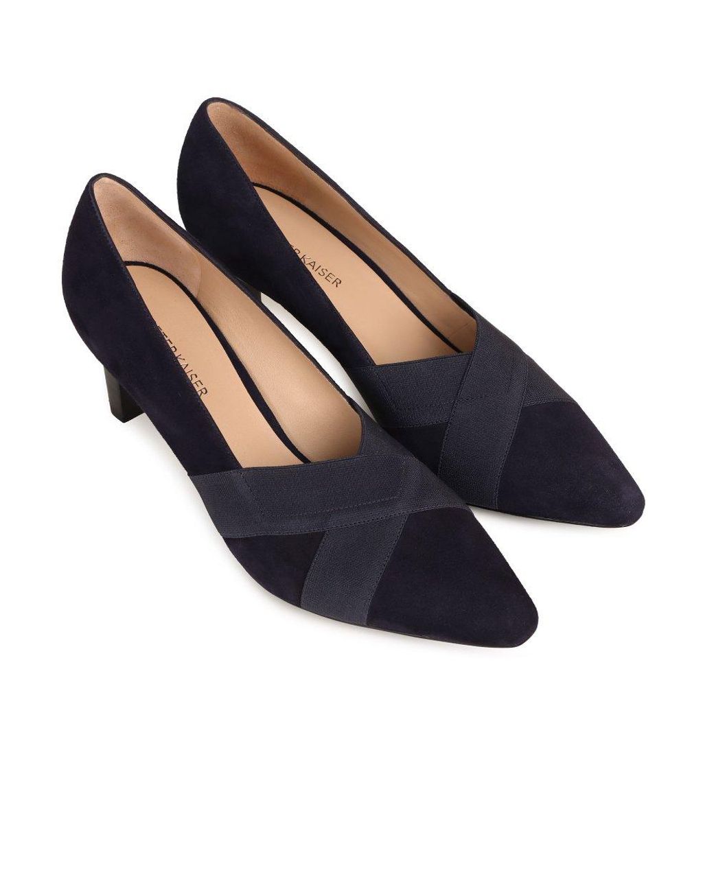 Peter Kaiser Blue Pisa Court Shoes