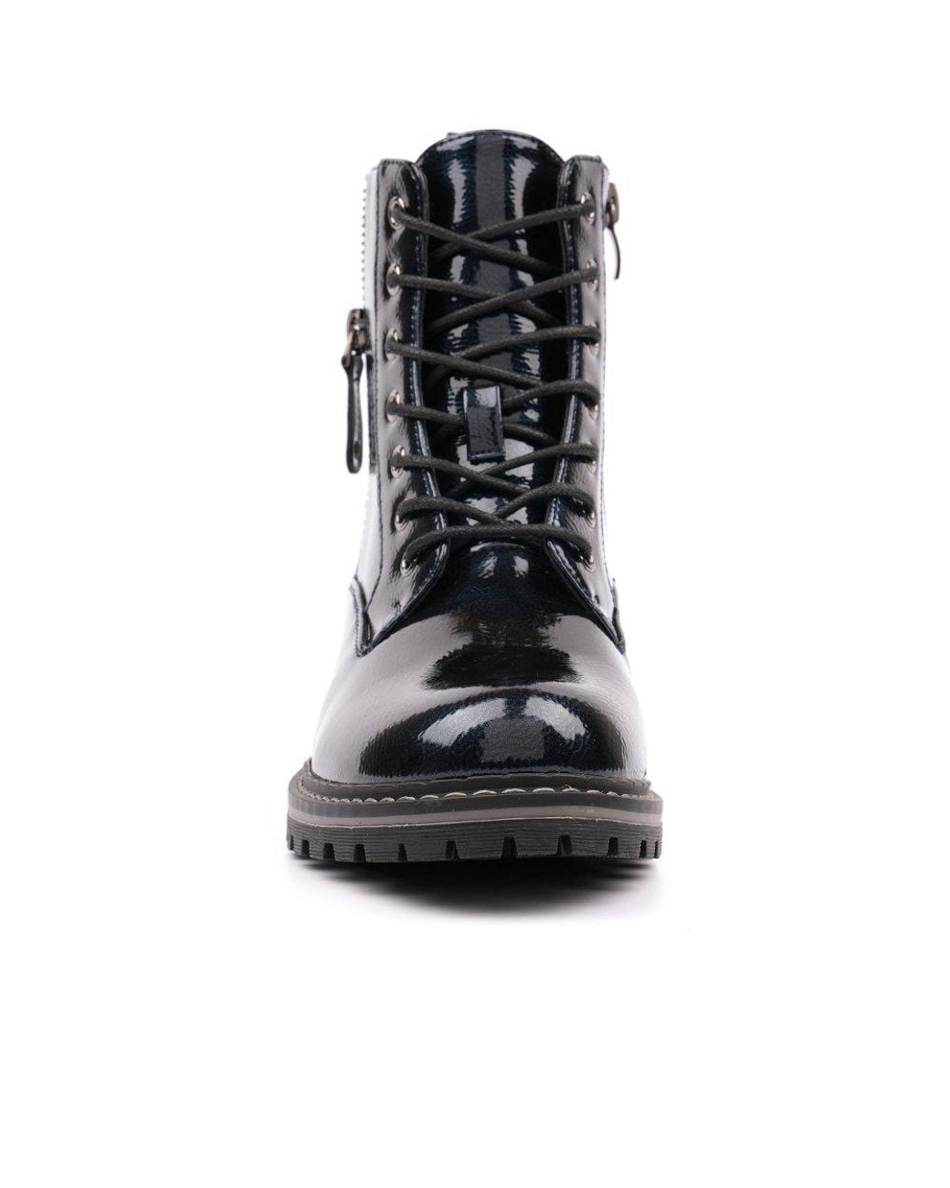 Lunar Black Allison Ankle Boots