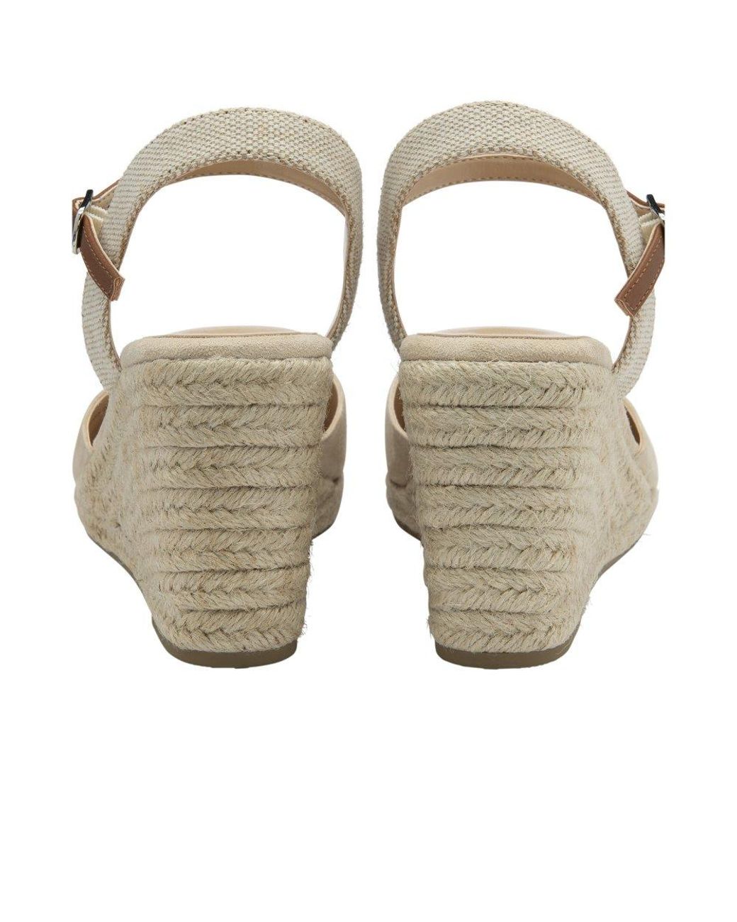 Lotus Metallic Mariah Espadrille Wedges
