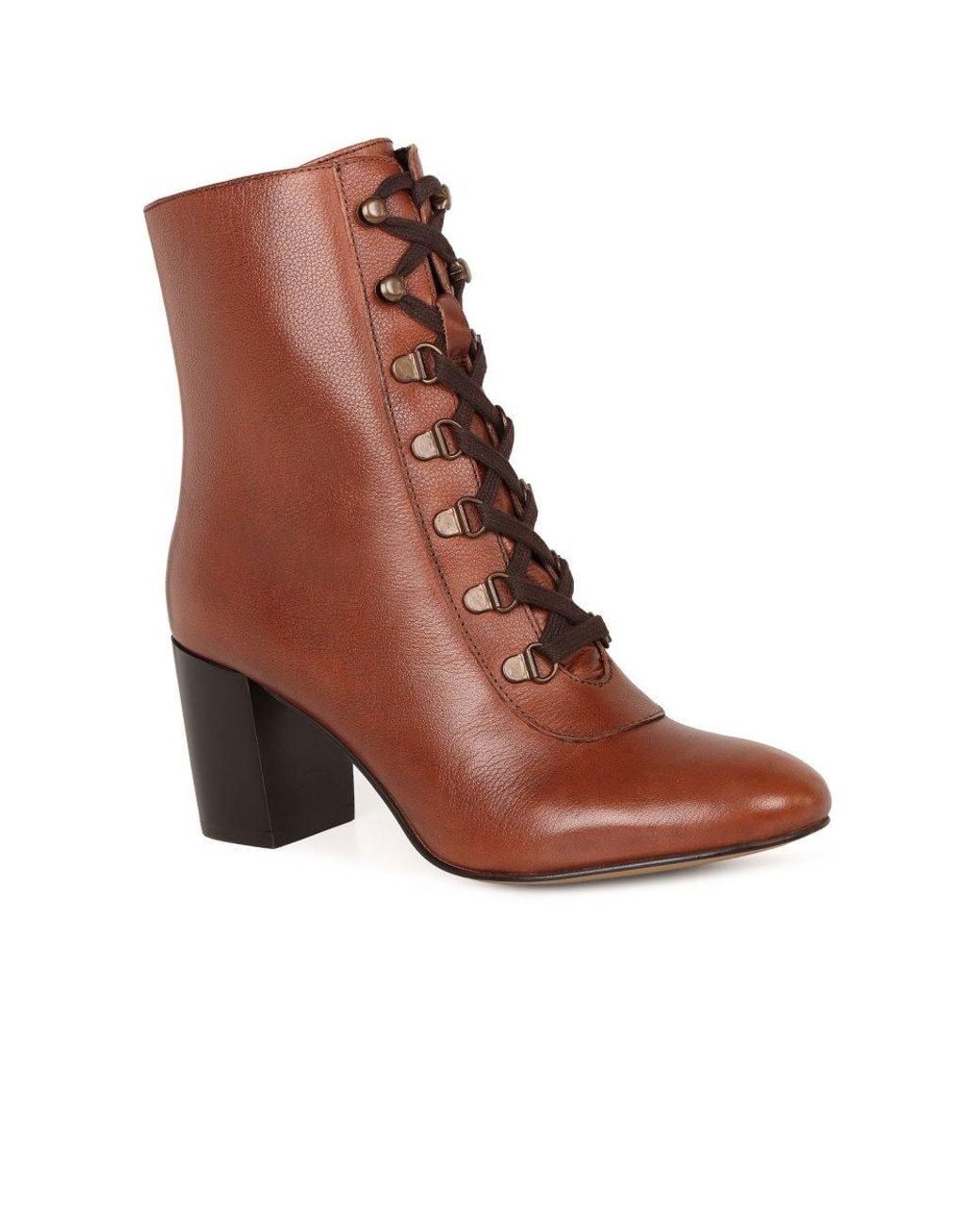 Jones Bootmaker Brown Liana Ankle Boots