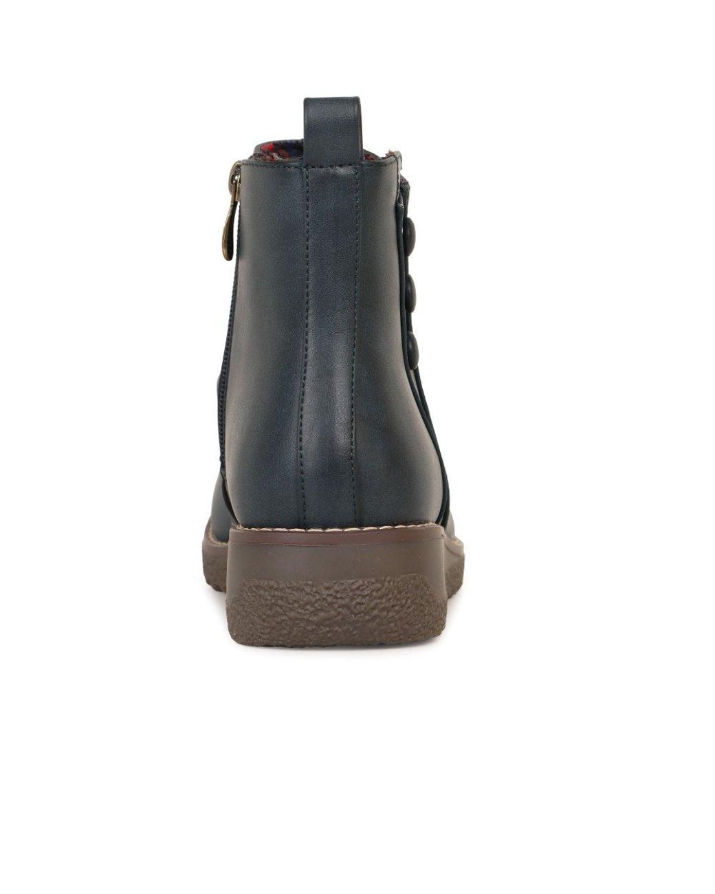 Heavenly Feet Blue Murray Ankle Boots