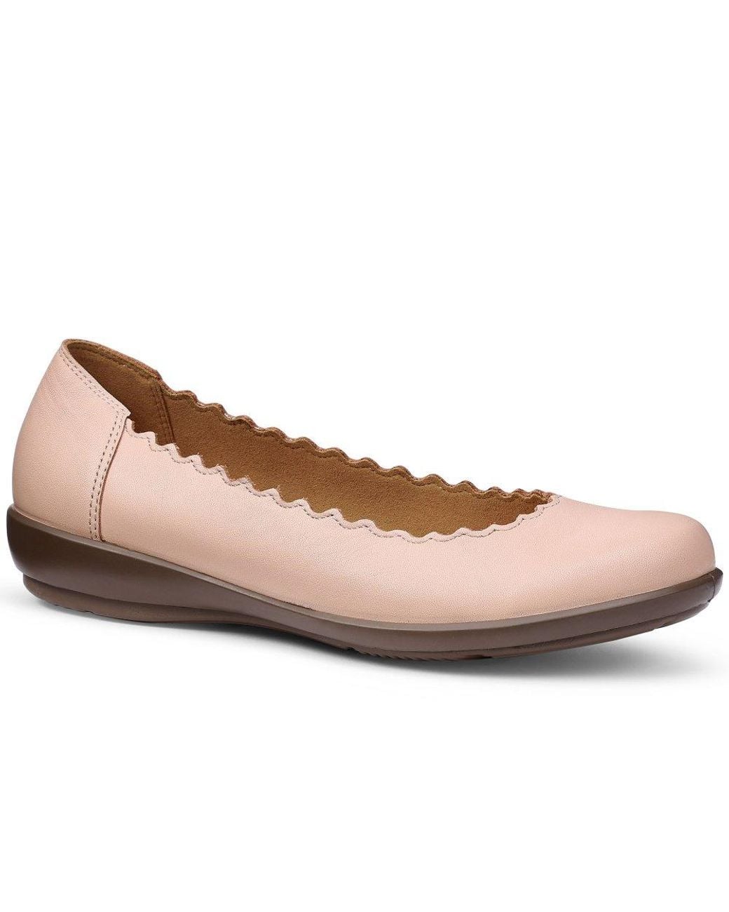 Hotter Pink Eider Ballet Pumps