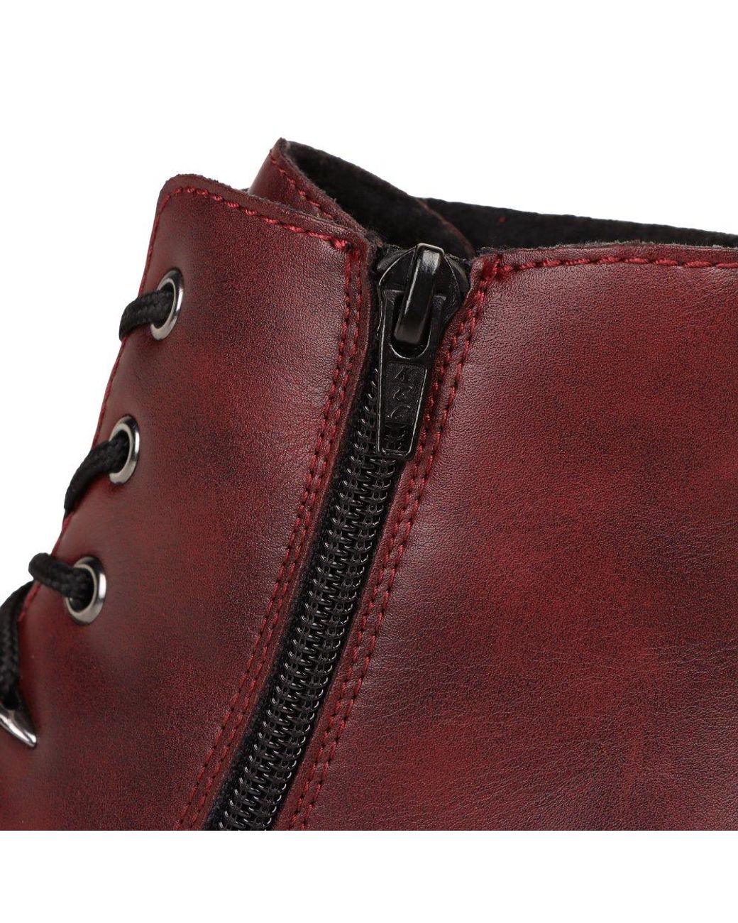 Rieker Brown Brompton Ankle Boots