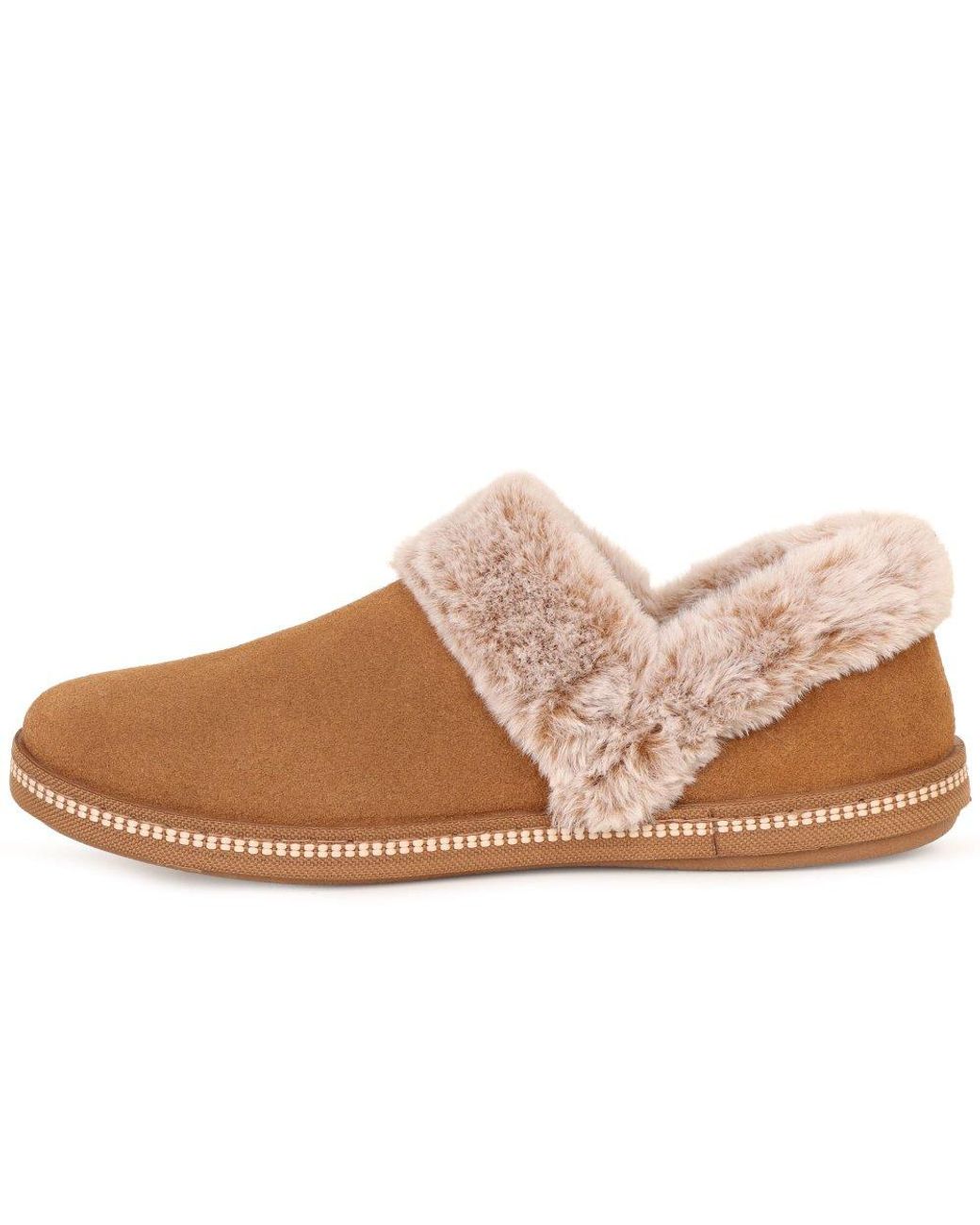 Skechers Brown Cosy Campfire French Toast Slippers