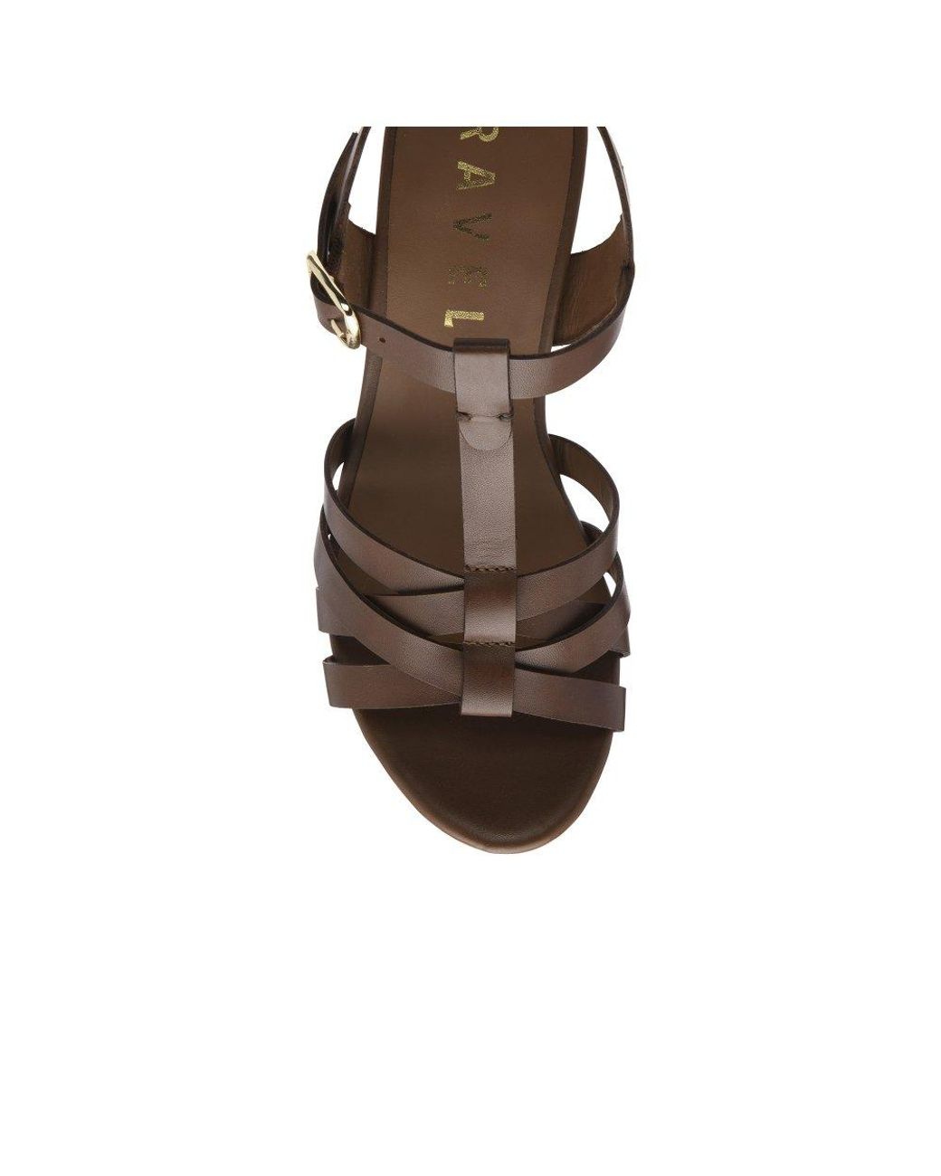 Ravel Brown Elsdon Heeled Sandals