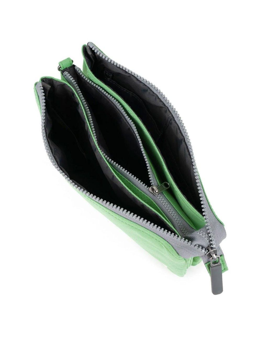 Roka Green Carnaby Xl Crossbody Bag