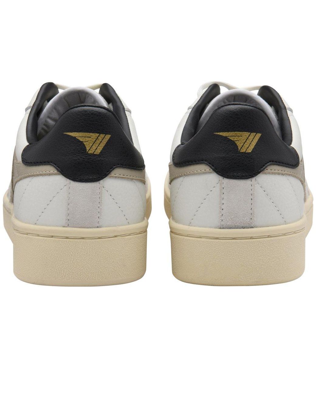 Gola White Contact Leather Trainers for men