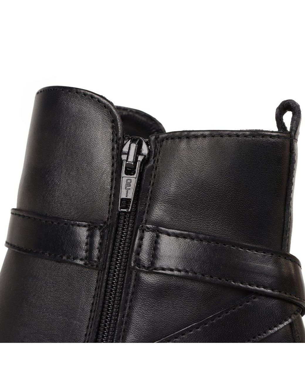 Jones Bootmaker Black Kyra Ankle Boots