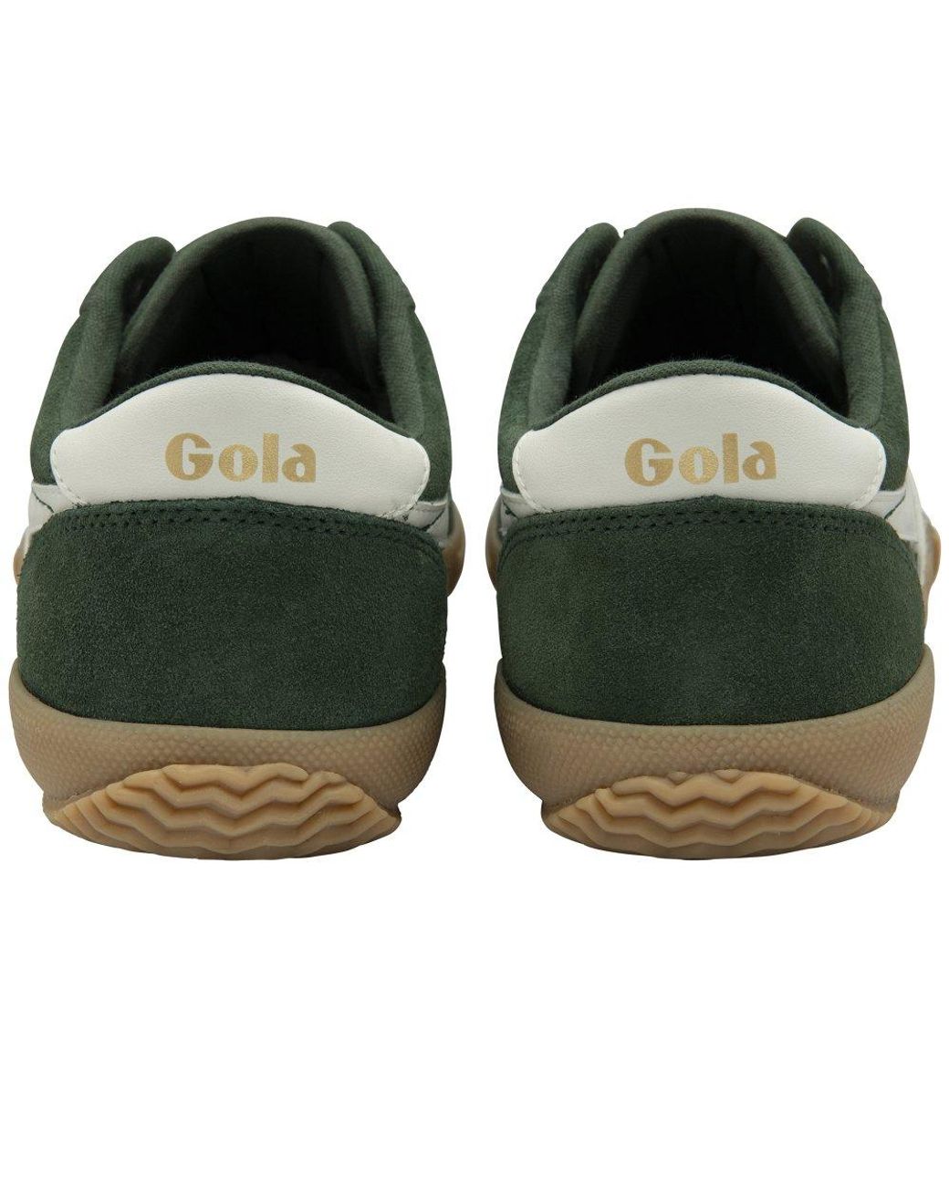 Gola Green Badminton Suede Trainers for men