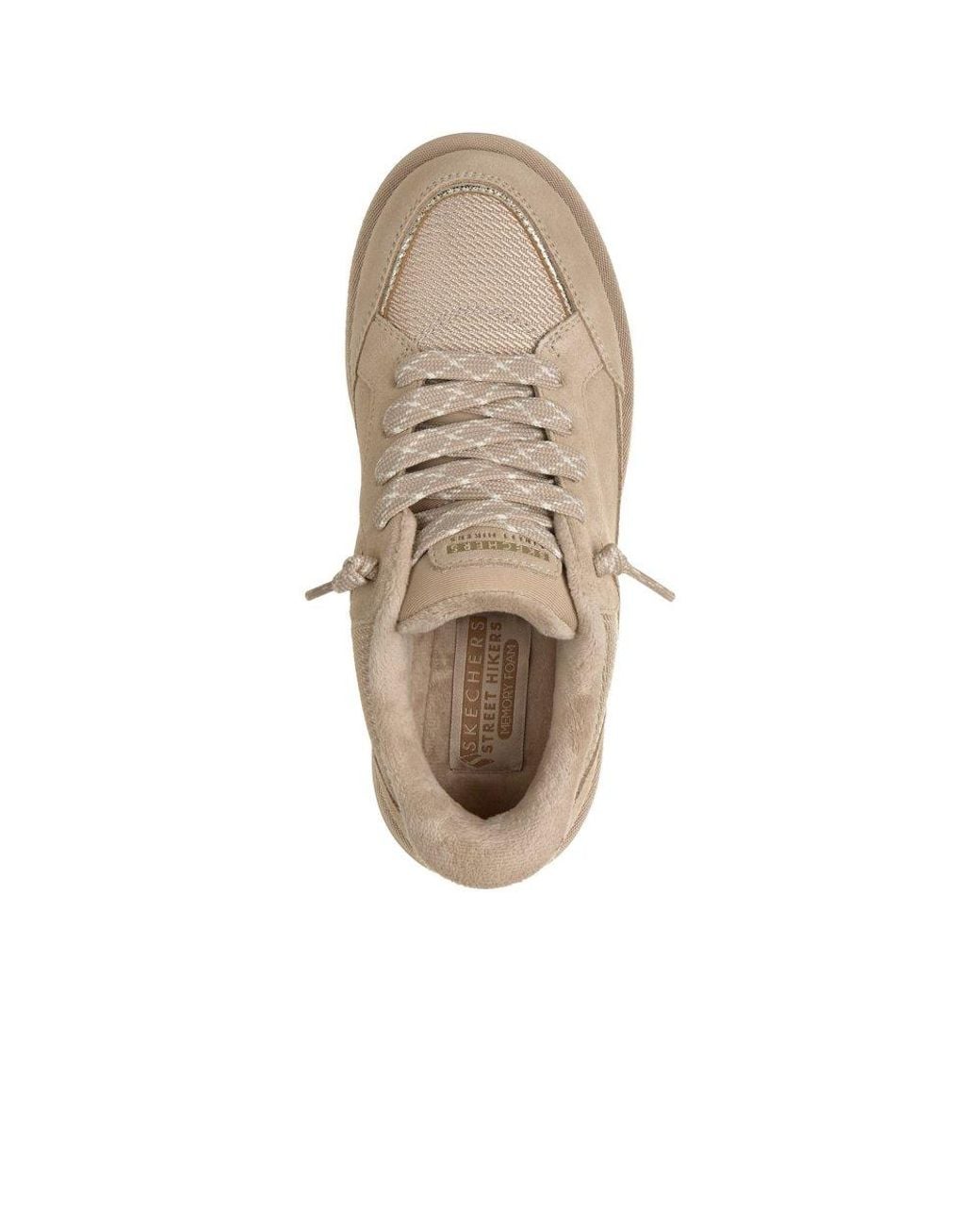 Skechers Natural Keepsakes Cozy Street Hiker Ez Trainers