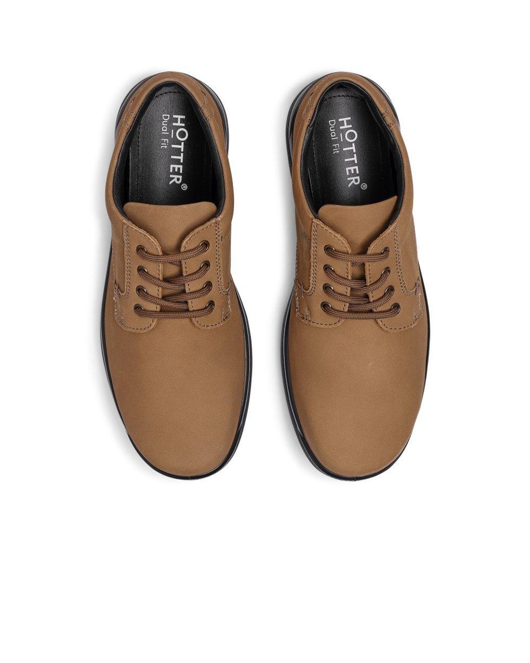Hotter Brown Burton Ii Casual Shoes for men