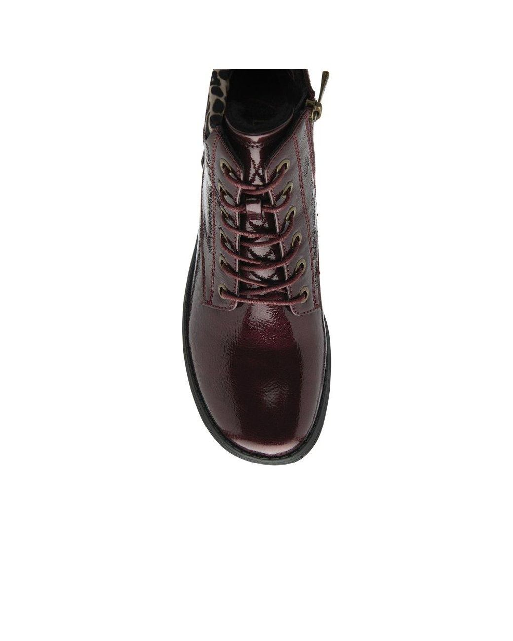 Lotus Brown Abelia Ankle Boots