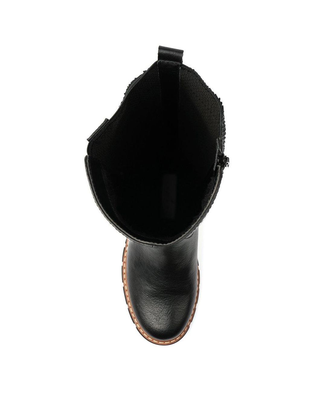 Lunar Black Diana Knee High Boots