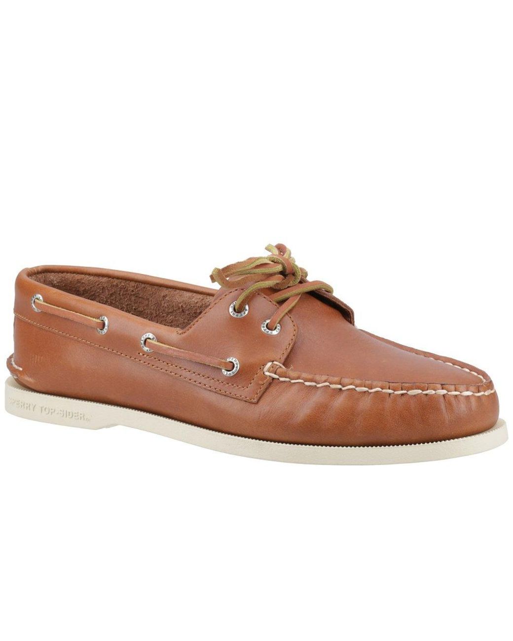 Sperry Top-Sider Brown Authentic Original 2-Eye Boat Shoes for men