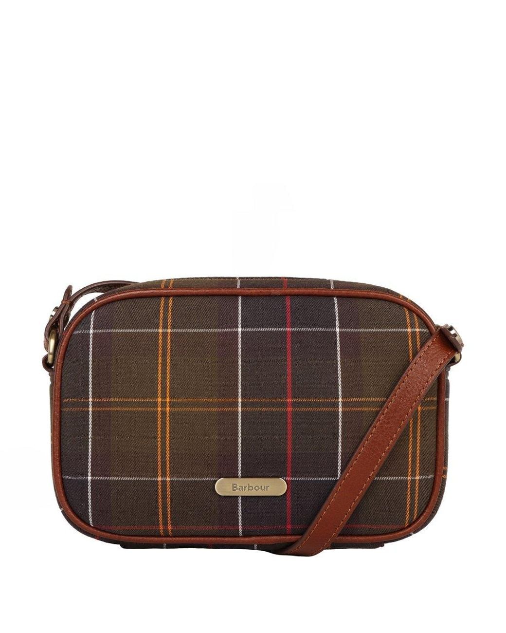 Barbour Brown Daphne Mini Crossbody Handbag