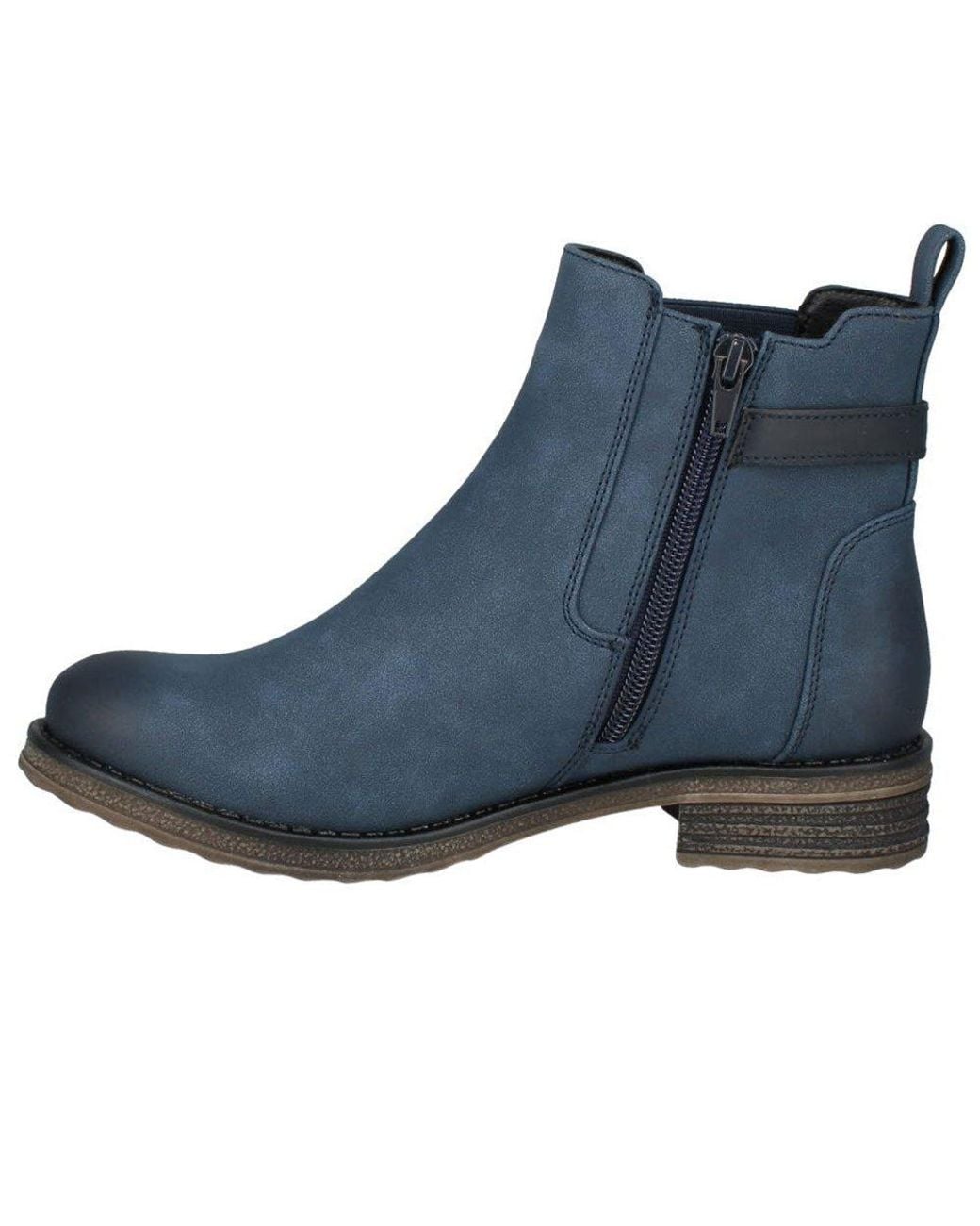 Westland Blue Verity 02 Chelsea Boots