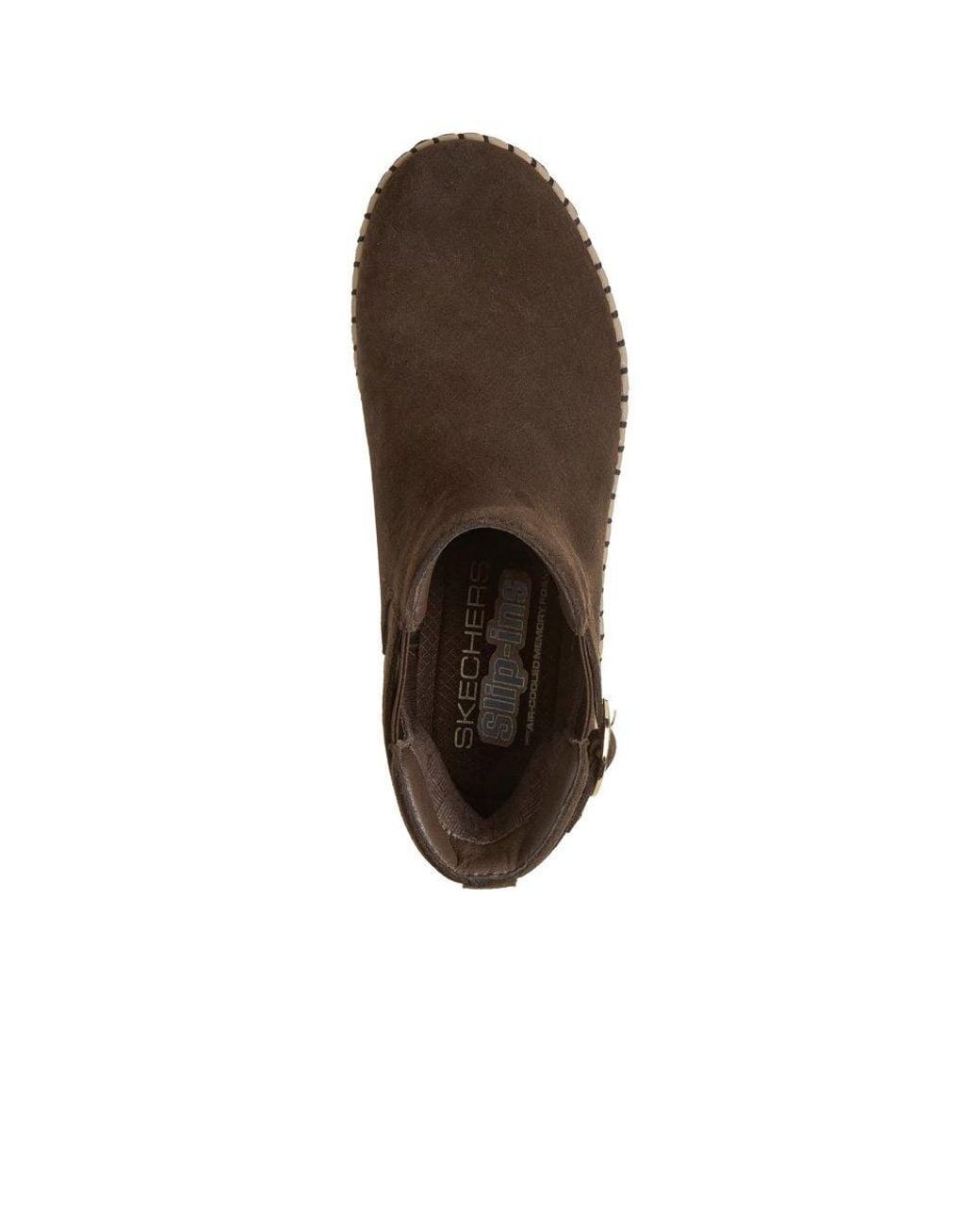 Skechers Brown Wilshire Blvd Darling Moment Ankle Boots