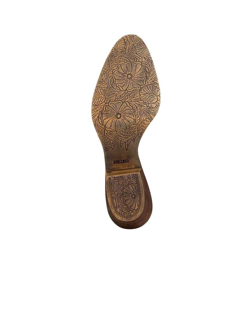 Durango Brown Crush Shortie Western Boots