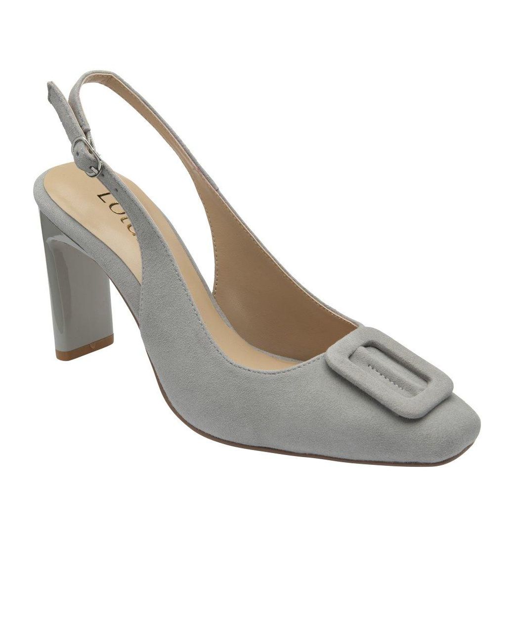 Lotus Metallic Luciana Slingback Court Shoes