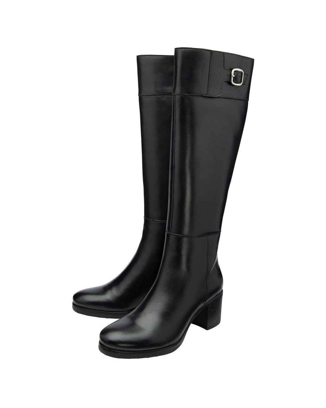 Ravel Black Torrance Knee High Boots