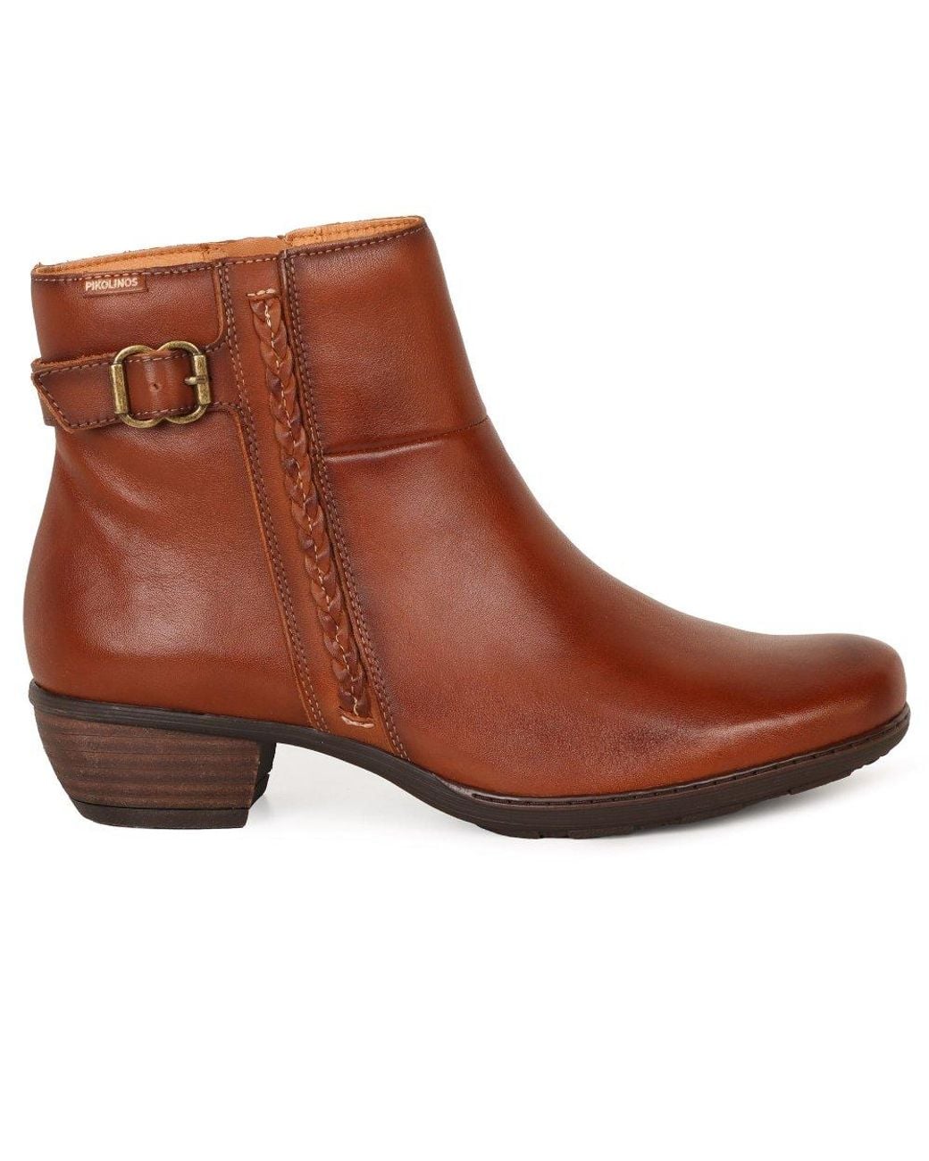 Pikolinos Brown Utiel Ankle Boots