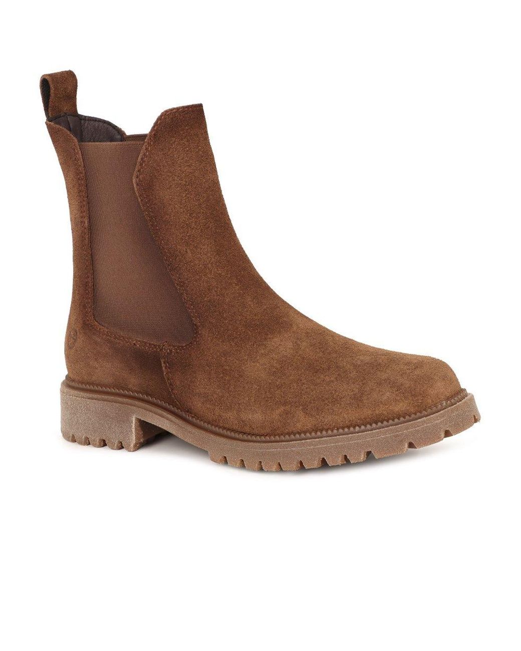 Tamaris Brown Willow Chelsea Boots