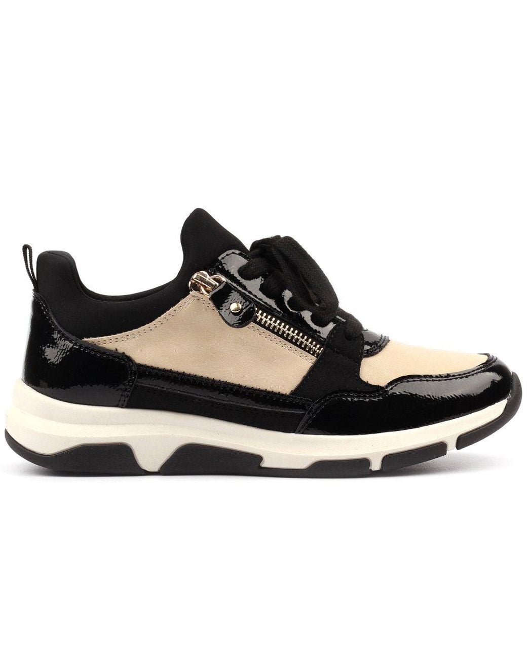 Lunar Black Cora Trainers