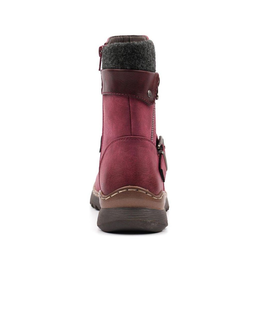 Lunar Purple Haley Ankle Boots