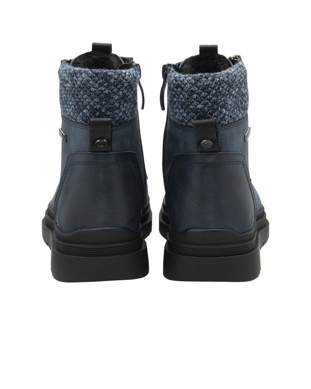 Lotus Black Saundra Ankle Boots