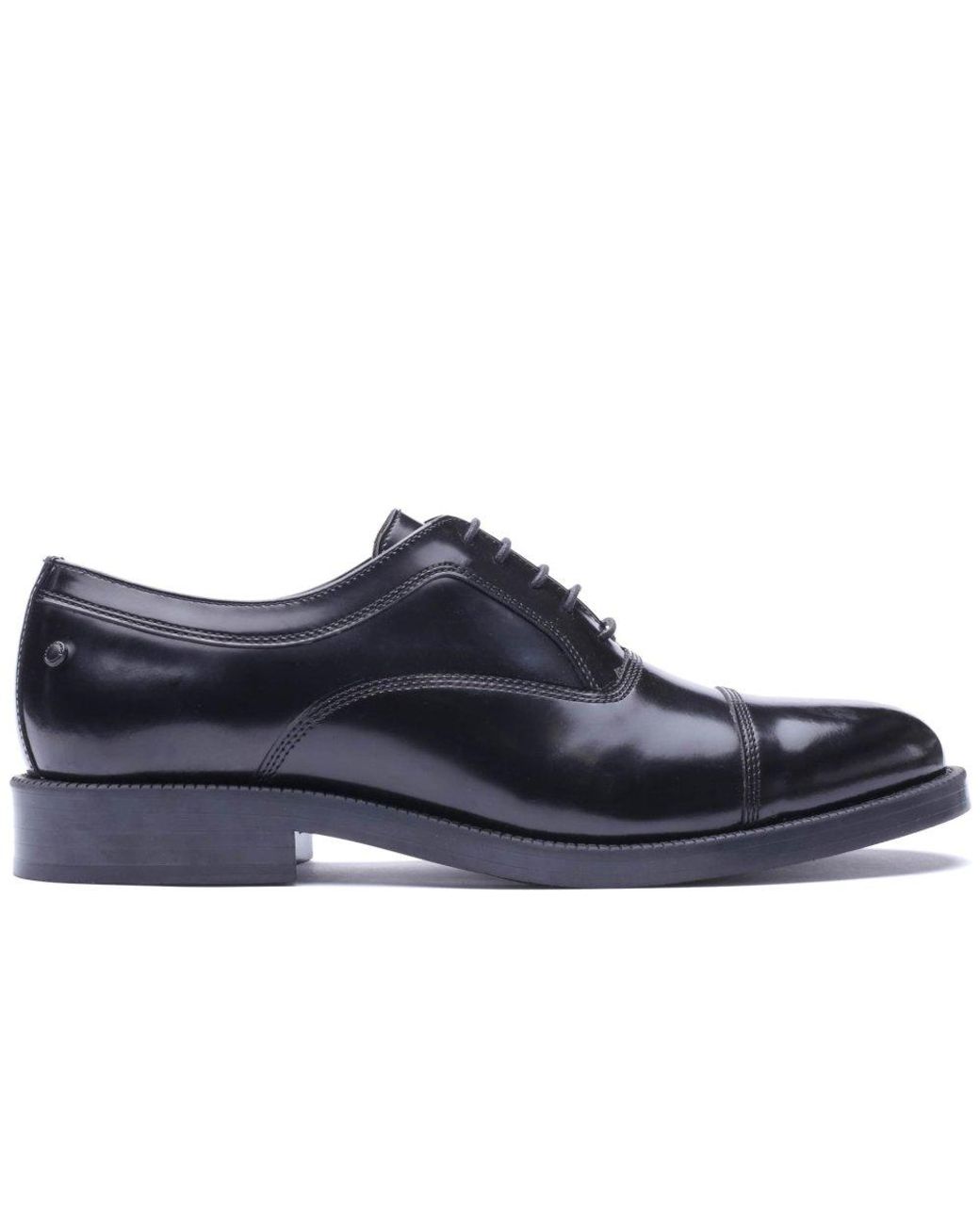 Base London Blue Roma Toe Cap Shoes for men