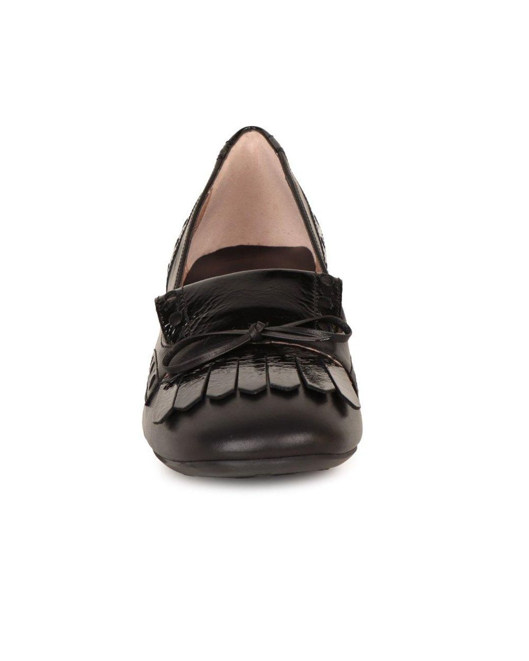 Hispanitas Black Varsovia Court Shoes