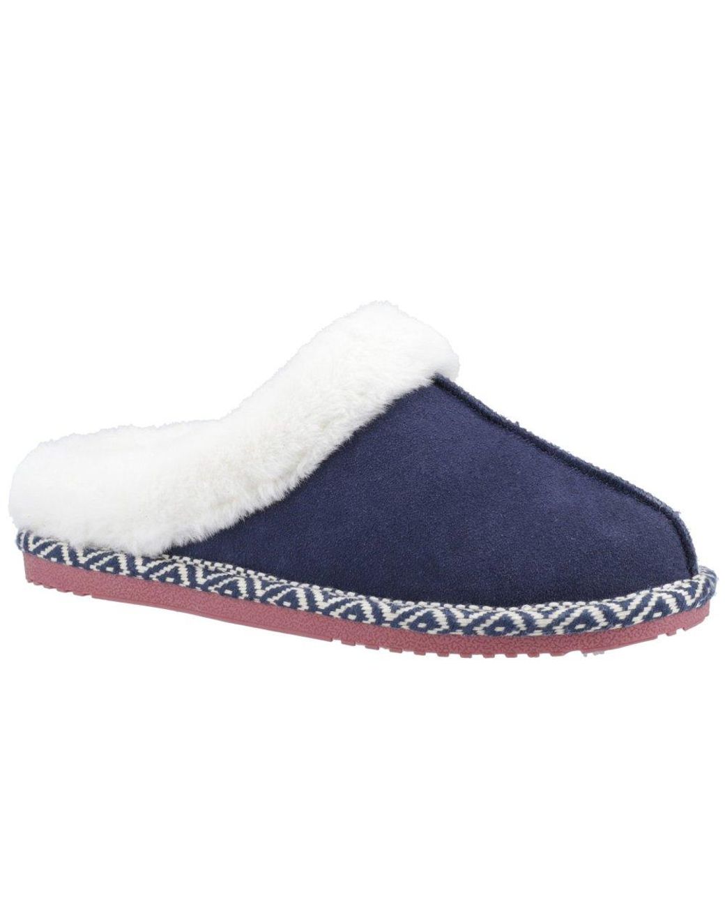 Hush Puppies Blue Amara Slippers