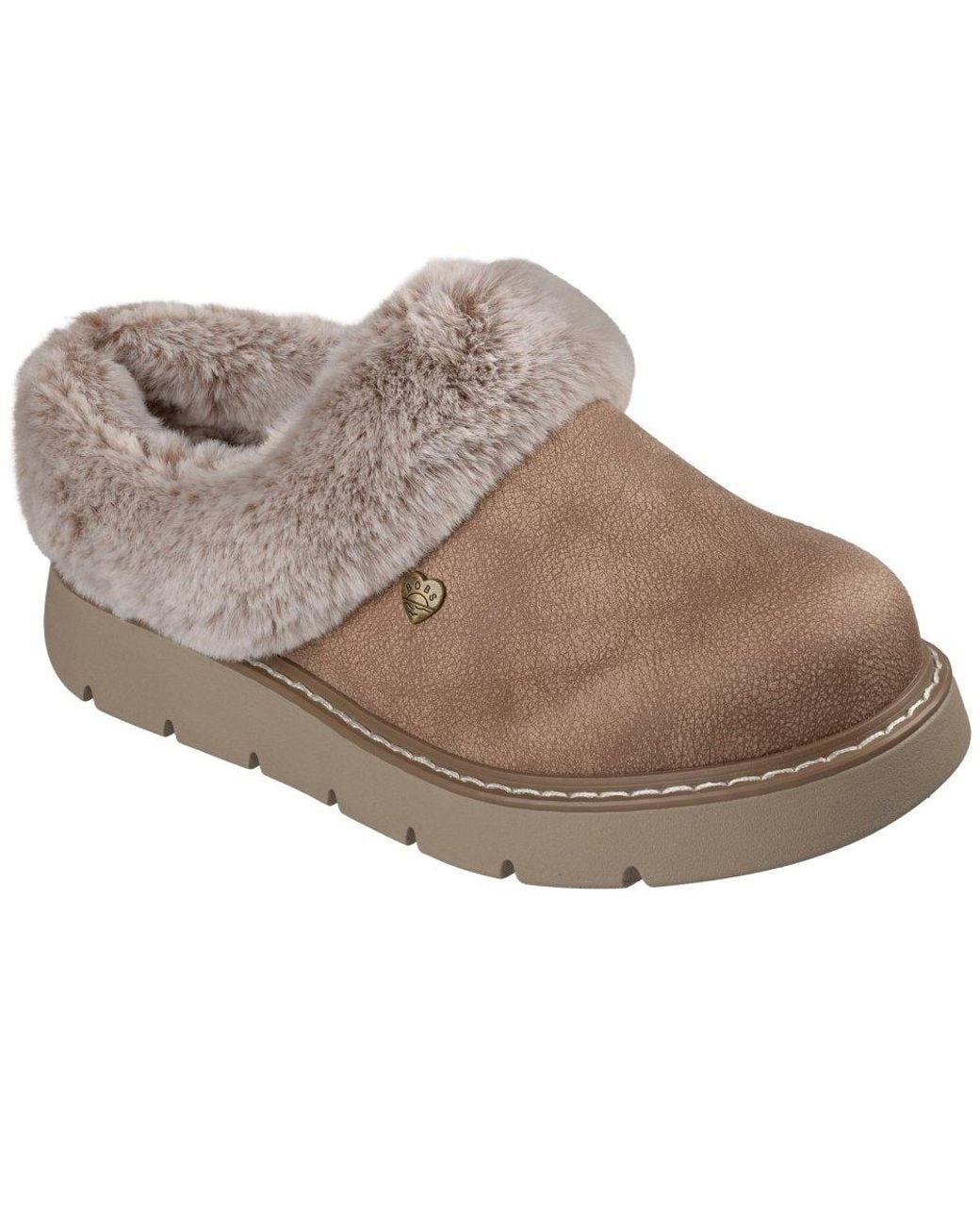 Skechers Brown Keepsakes Lite Cozy Blend Slippers