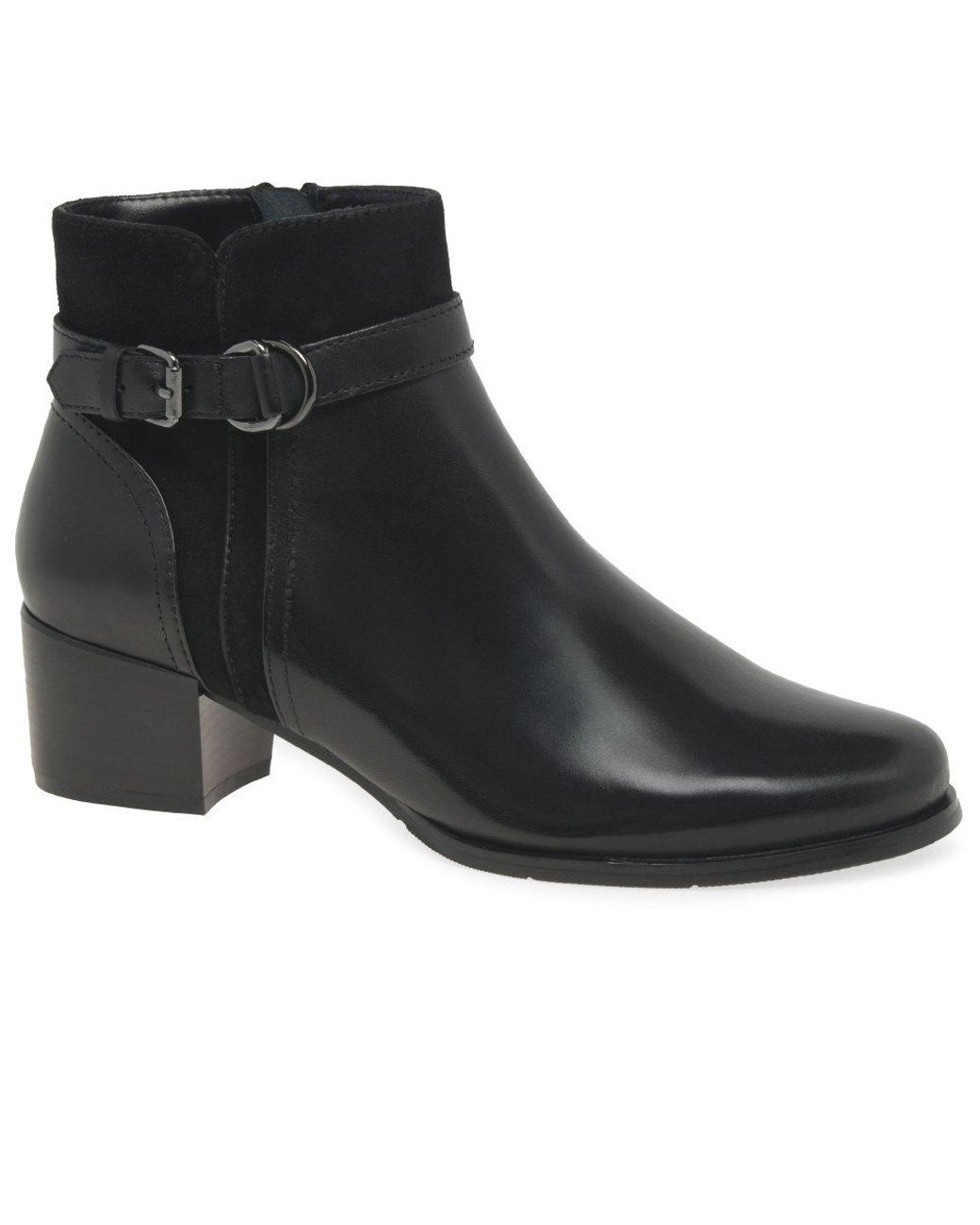 Regarde Le Ciel Black Jolene 23 Ankle Boots