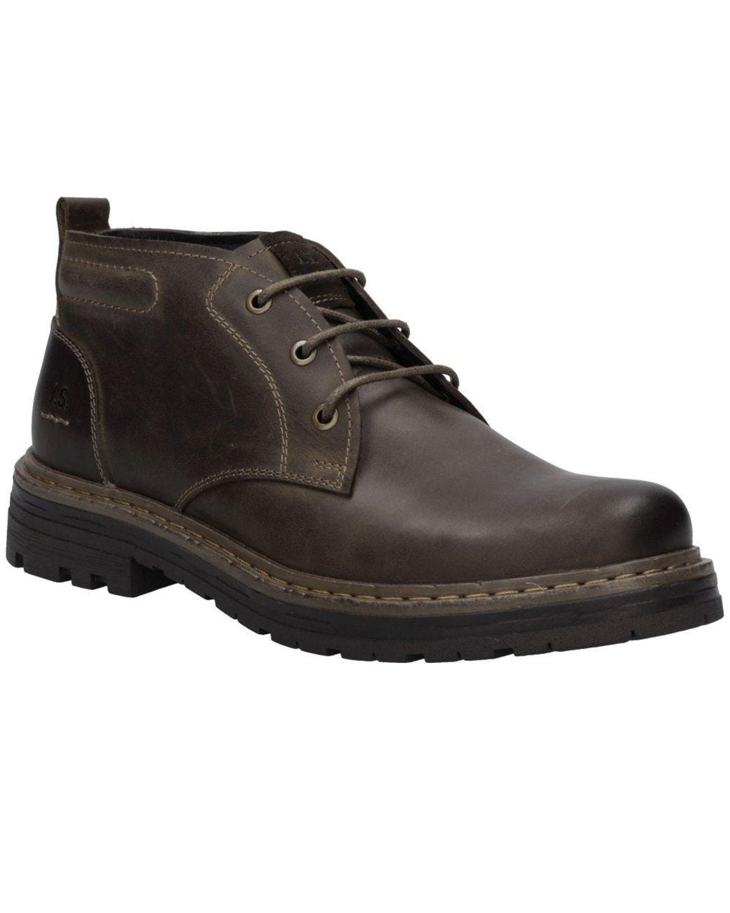 Josef Seibel Black Curtis 06 Boots for men