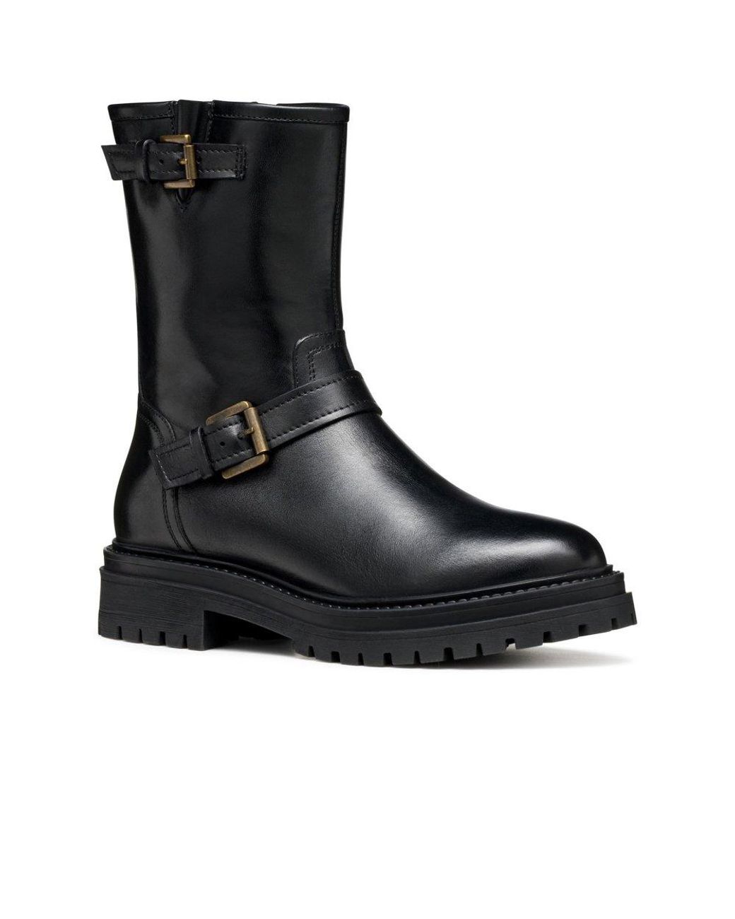 Geox Black D Iridea D Ankle Boots