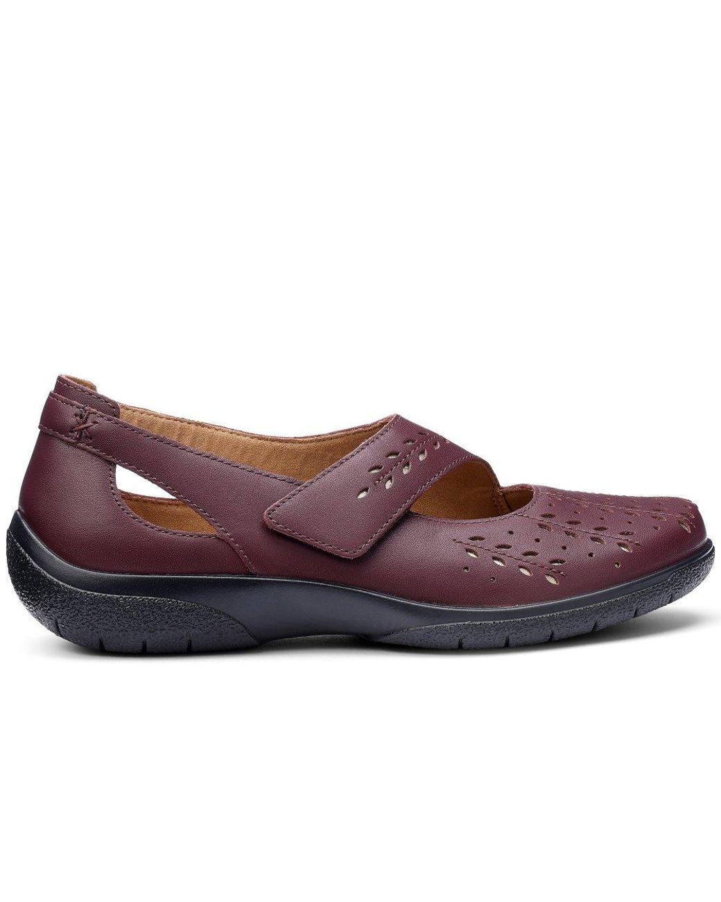 Hotter Purple Daphne Mary Jane Shoes