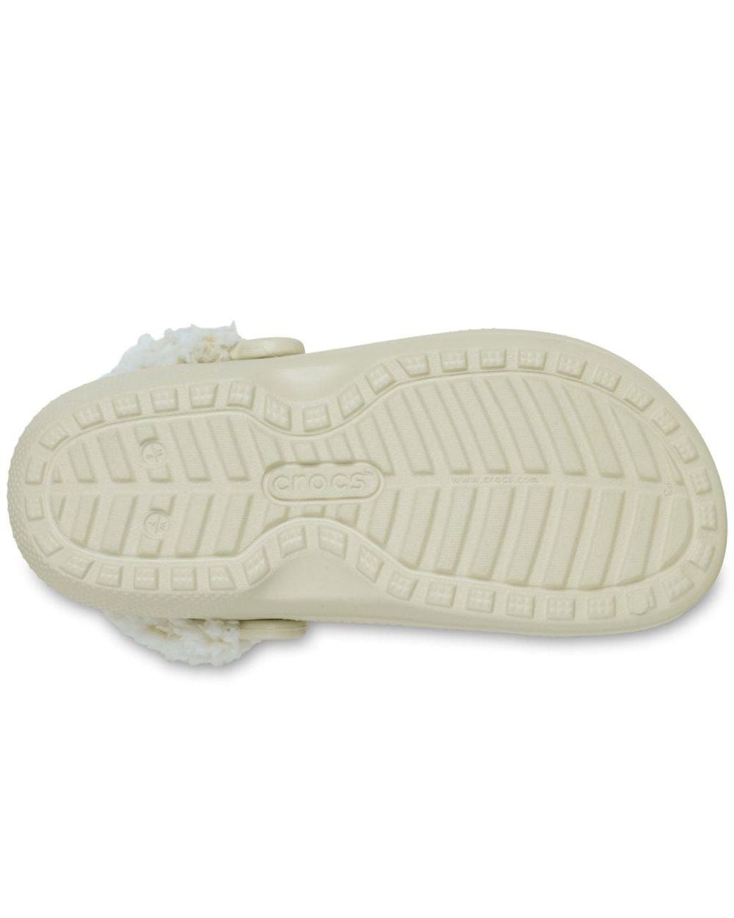 CROCSTM Natural Classic Fleece Lined Clogs