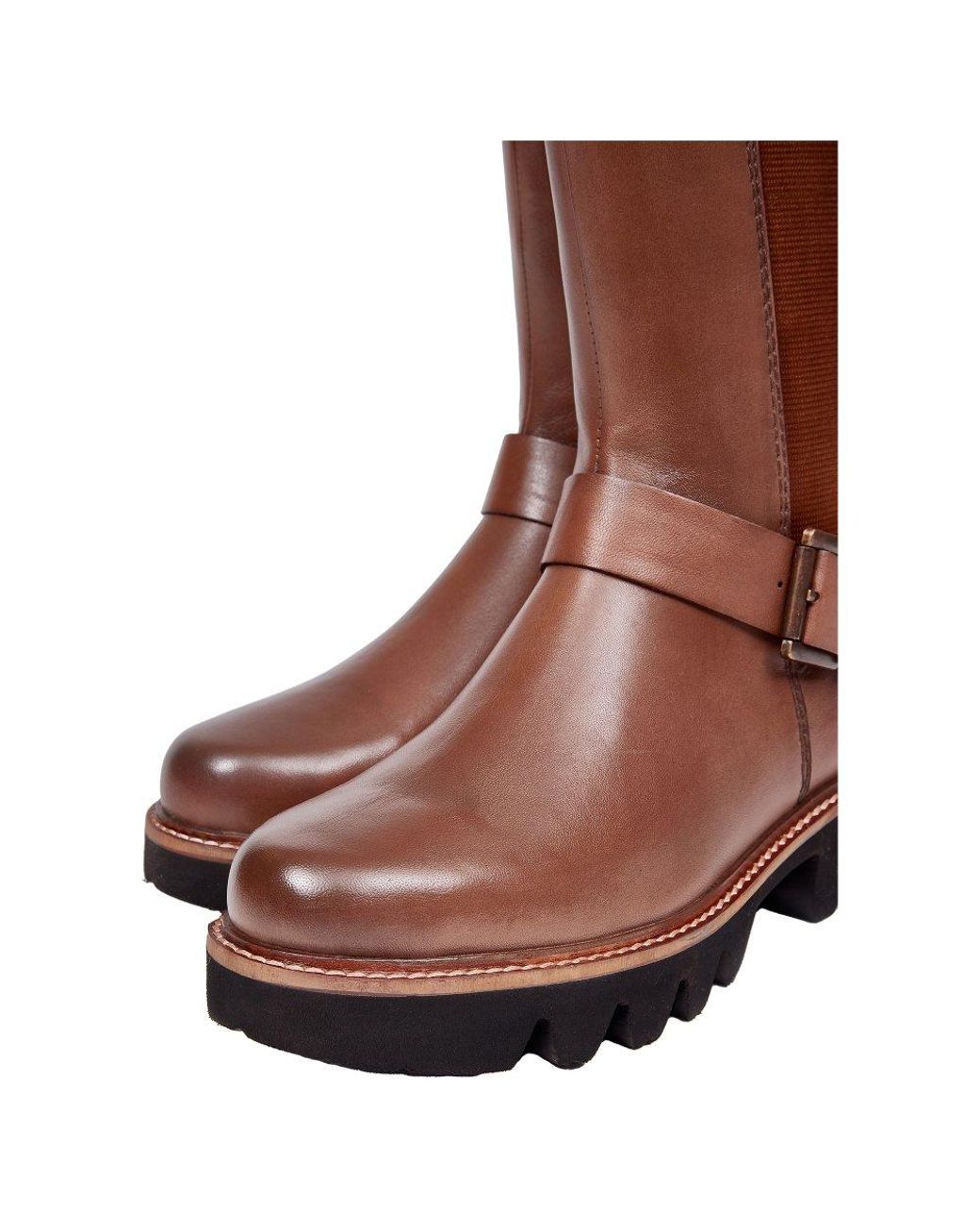 Pod Brown Aleena Knee High Boots